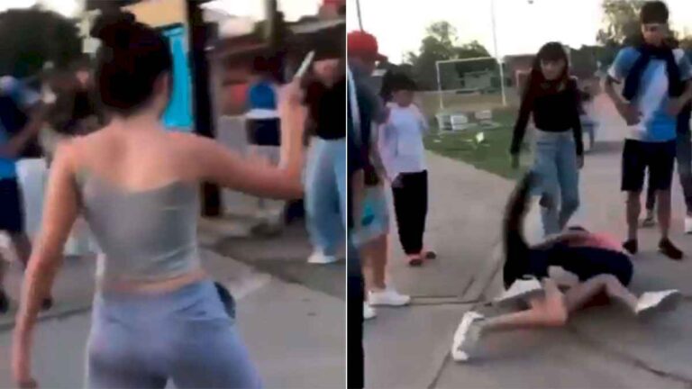 un-grupo-de-adolescentes-se-enfrentaron-a-golpes-y-cuchillazos