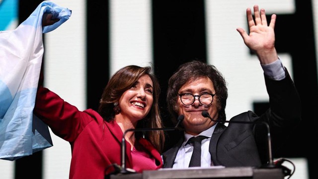 Victoria Villarruel le agradeció a Javier Milei por haberla elegido como vice