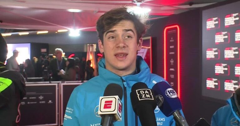 Qué dijo Franco Colapinto tras terminar en el puesto 18 en la segunda práctica libre en Las Vegas