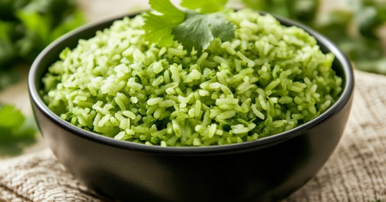 Quede como un chef y prepare en menos de una hora un exquisito arroz verde: sencilla receta paso a paso