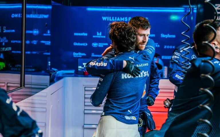 El mensaje de la escudería Williams para Colapinto después del 14 puesto en Las Vegas