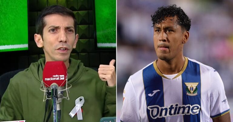 Giancarlo Granda cuestionó y lanzó irónico comentario contra Renato Tapia por jugar con Leganés y no con Perú: Milagro! No le den más la cinta de capitán