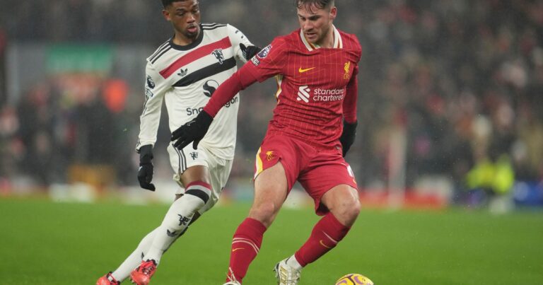 Liverpool y Manchester United empatan en Anfield