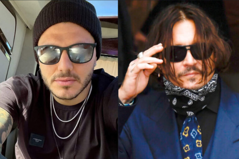 Mauro Icardi se reuniría con su ídolo el actor Johnny Depp en Uruguay