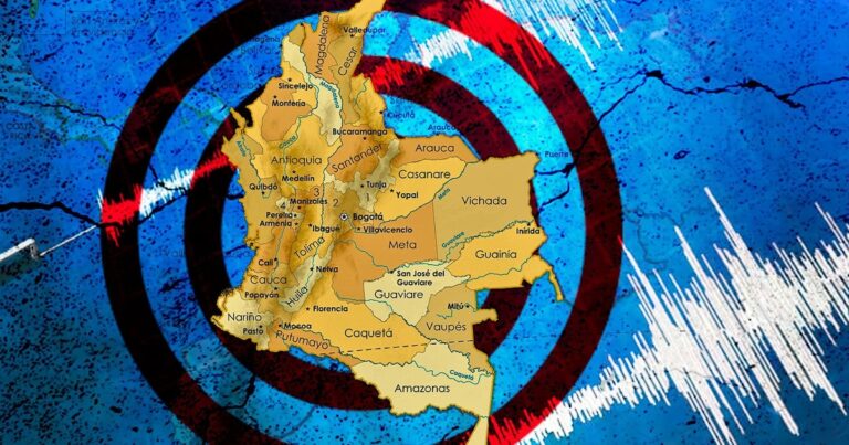 Colombia: se registró un temblor de magnitud 4.1 en Córdoba