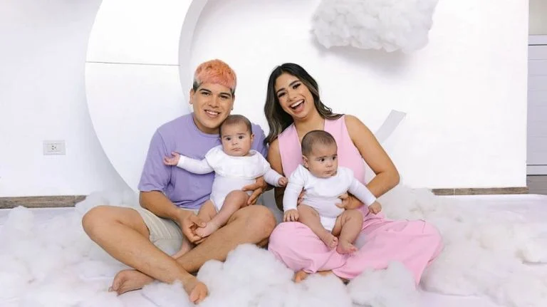 La emoción de Daniela Celis por el primer cumpleaños de sus gemelas: «Qué más puedo pedir?»