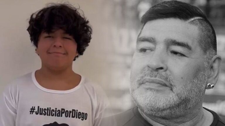 El video de Dieguito Fernando para pedir justicia por la muerte de Diego Maradona