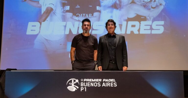 El Premier Padel presentó su primer evento en Buenos Aires