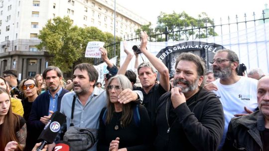 «Camarazo» del colectivo fotográfico en reclamo de justicia por Pablo Grillo