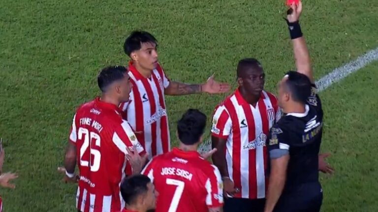 Final caliente: show de Espinoza y dos expulsiones en un minuto para Estudiantes