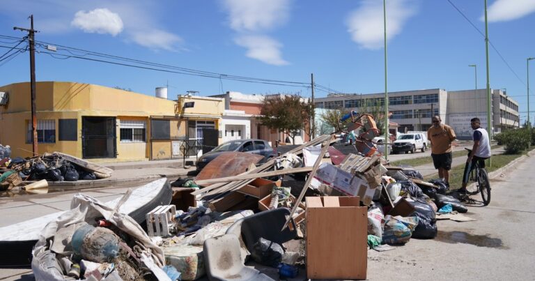 La plata del contrabando que terminó ayudando a los inundados de Bahía Blanca