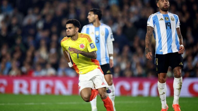 Golazo de Luis Díaz: Colombia sorprendió a la Selección Argentina en el Monumental
