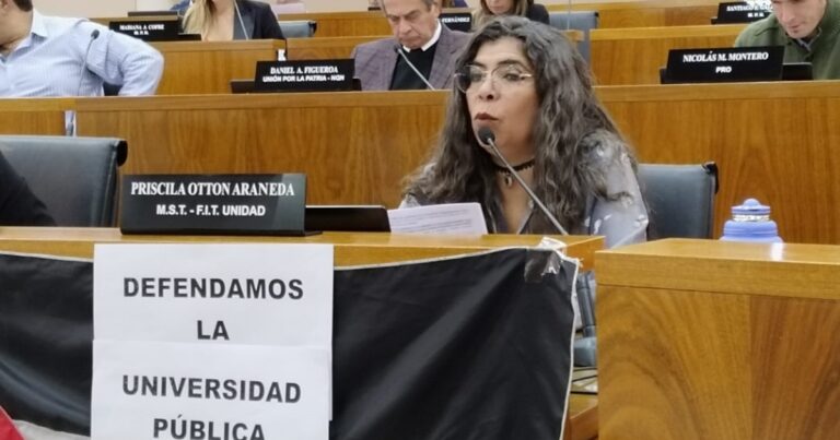 Neuquén. Rotación de la Banca del MST en el FIT Unidad