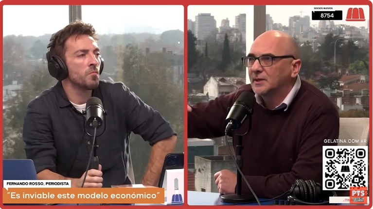 Fernando Rosso en Gelatina: Parte de la sociedad ya pone al gobierno en el lugar de la casta