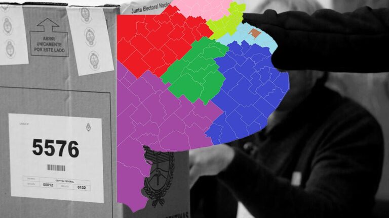 Cómo se divide la provincia de Buenos Aires de cara a las elecciones del próximo 7 de septiembre