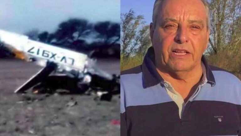 San Luis: murió un intendente de Córdoba al estrellarse la avioneta que piloteaba sobre un campo