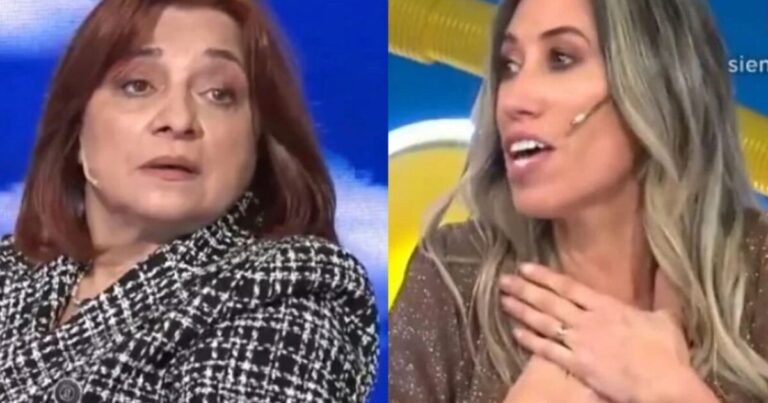 Gritos, discusión y pelea entre Marcela Feudale y Luciana Elbusto en los pasillos de América: Conchuda, atrevida, sos…