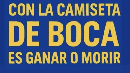 La amenaza de «La 12» al plantel xeneize: «Con la camiseta de Boca es ganar o morir»