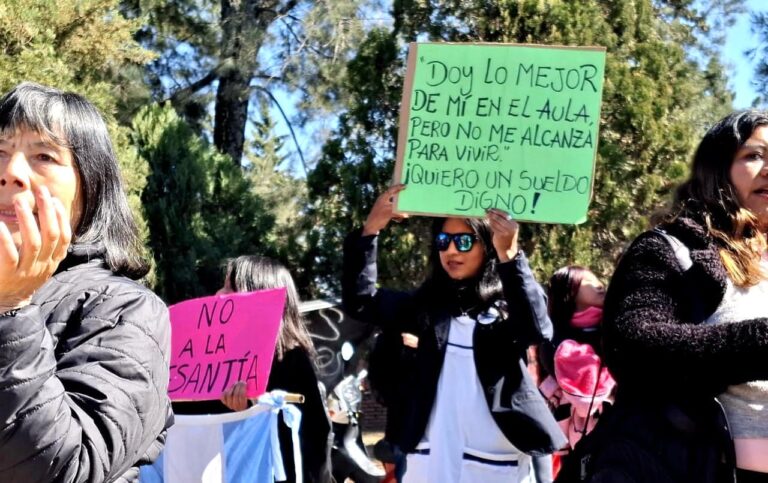 Salta. Los docentes autoconvocados continuamos el paro con otras 72hs