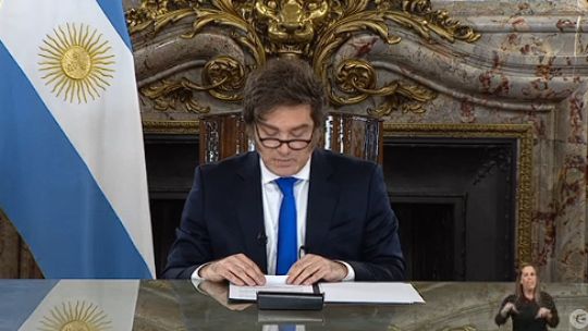 Milei en cadena nacional: «Los proyectos del Congreso quieren volver al pasado, y no voy a permitirlo»