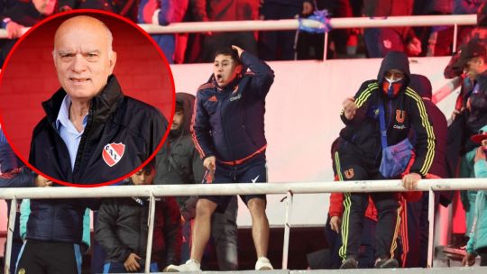 Néstor Grindetti se pronunció tras los incidentes: «Independiente no tuvo nada que ver; corresponde una sanción al club chileno»