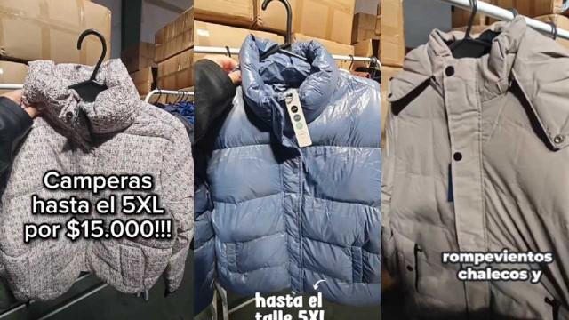 Camperas baratas desde $15.000 por mega liquidación de temporada: dónde las encontrás