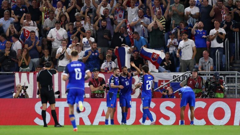 Alemania perdió sorpresivamente ante Eslovaquia y quedó última en su grupo clasificatorio al Mundial 2026