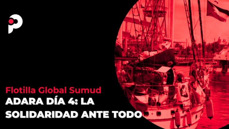 Flotilla Global Sumud. Adara día 4