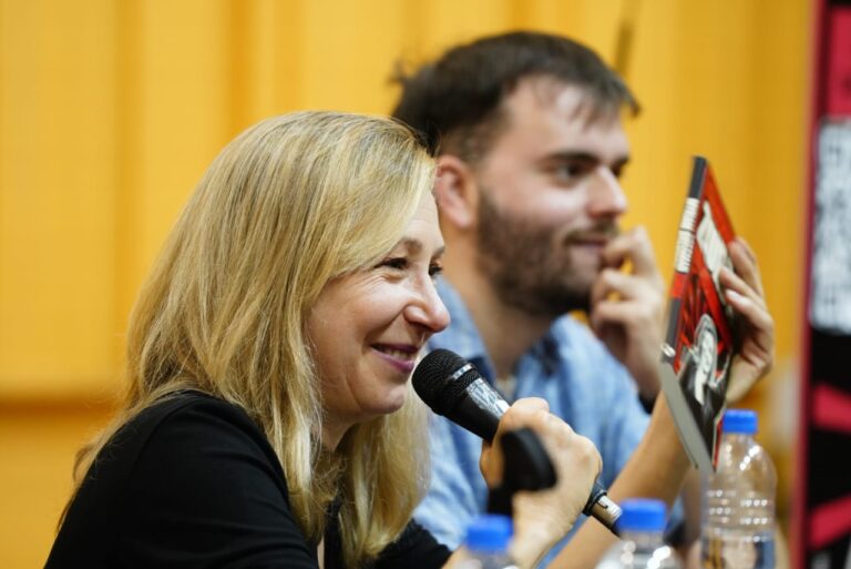 Myriam Bregman presentó «Zurda» en la Facultad de Sociales de la UBA