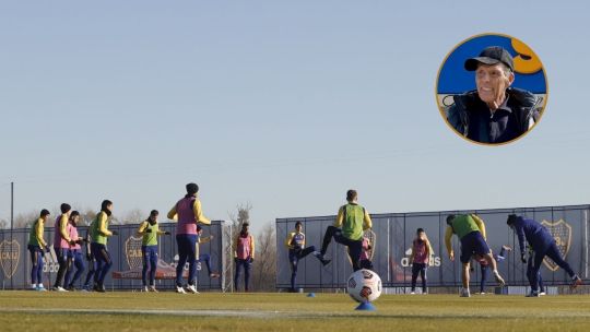 Miguel Ángel Russo dirigió la practica de hoy y ya piensa en Defensa y Justicia: Boca podría llevar visitantes