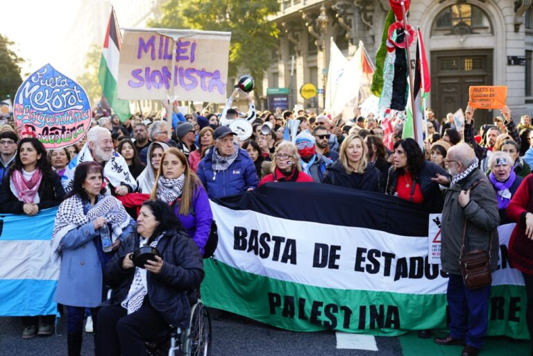Como en todo el mundo decimos no al genocidio en Gaza: basta de silencio cómplice