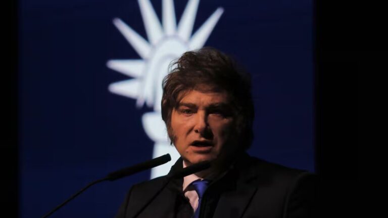 El mensaje de Javier Milei para aquellos que combaten los incendios forestales en Chubut