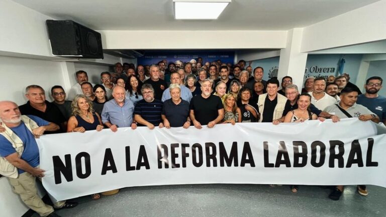 Rosario reacciona a la reforma laboral: se hará una masiva marcha contra el proyecto del Gobierno