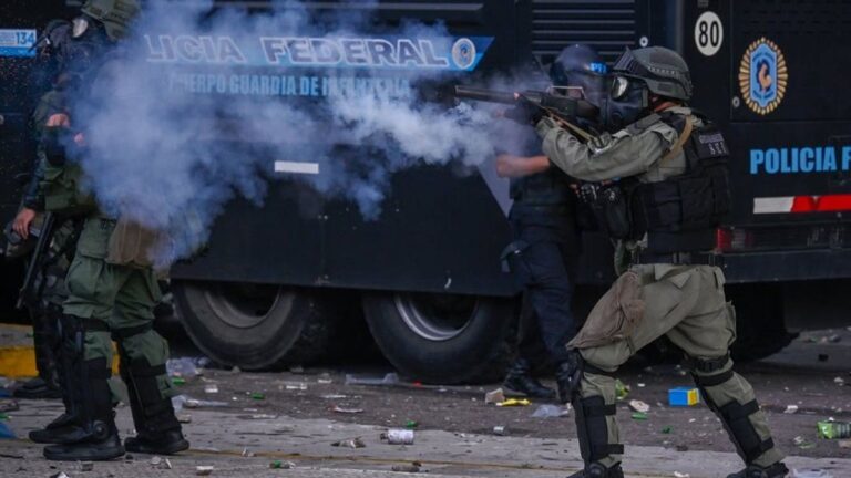 Casación ratificó el procesamiento del gendarme que hirió a Pablo Grillo en una marcha de jubilados