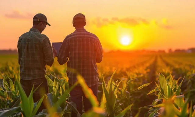 Gráfico o foto ilustrativa de ganado bovino en un campo, representando el sector ganadero argentino.