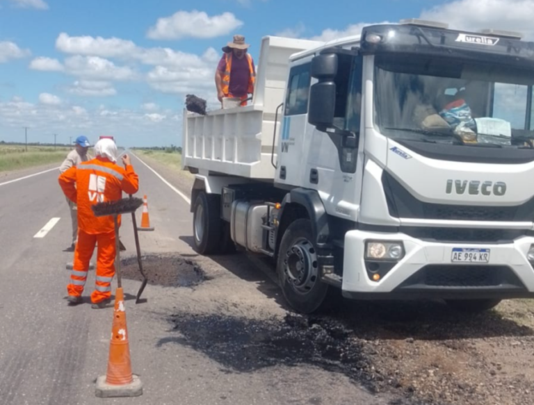 Señal de tránsito en la Ruta Nacional 34, cerca de Garmendia, Santiago del Estero.
