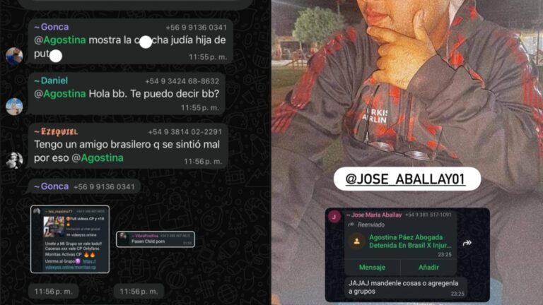 Agostina Páez, abogada santiagueña, denuncia hostigamiento digital