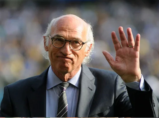 Carlos Bianchi en su etapa como entrenador de Boca Juniors