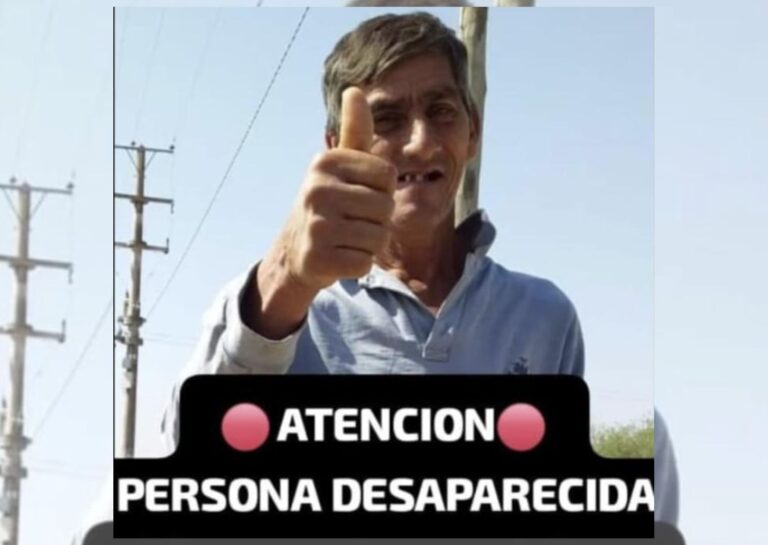 Fotografía de Ramón Cristóbal Quiroga, hombre de 62 años desaparecido.