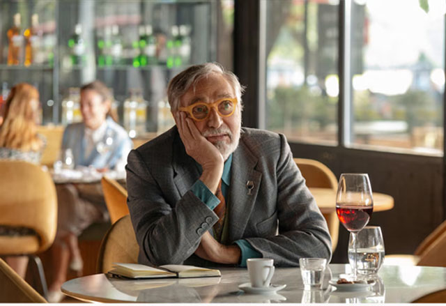 Luis Brandoni en una escena de la serie Nada junto a Robert De Niro
