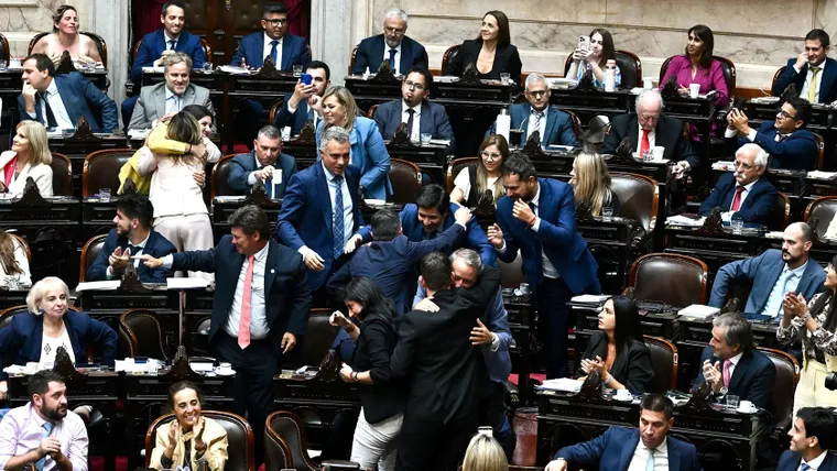 Congreso de la Nación Argentina en sesión