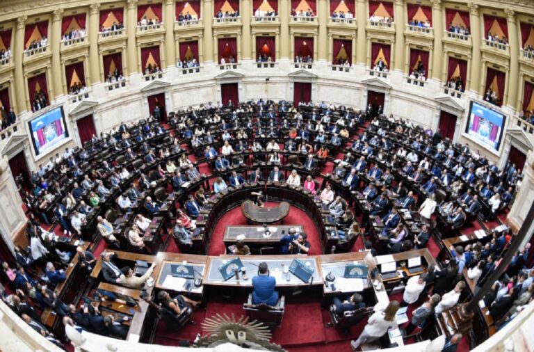 Fachada del Congreso de la Nación Argentina