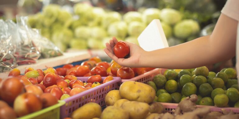 Gráfico ilustrativo de la Canasta Básica Alimentaria y productos de almacén en Santiago del Estero