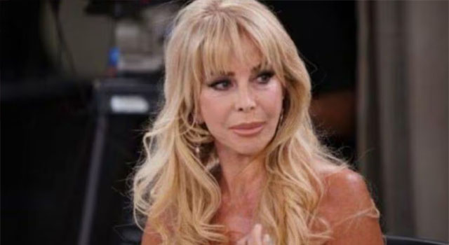 Graciela Alfano durante una intervención televisiva