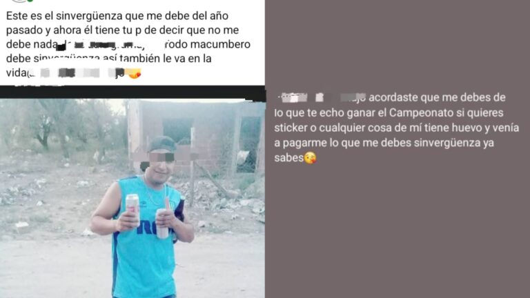 Ilustración de un teléfono móvil mostrando una publicación en redes sociales con un símbolo de interrogación.