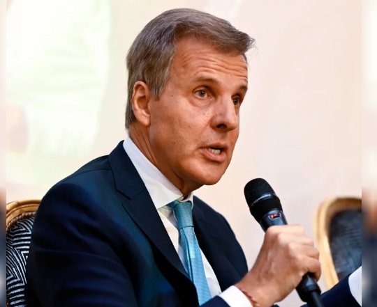 Martín Redrado, economista, durante una entrevista analizando la economía argentina.