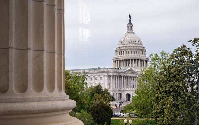 Edificio del Capitolio, sede del Congreso de los Estados Unidos.