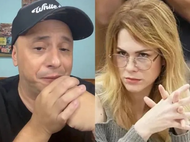 Fotografía de David 'El Dipy' Martínez y Lilia Lemoine en eventos separados.