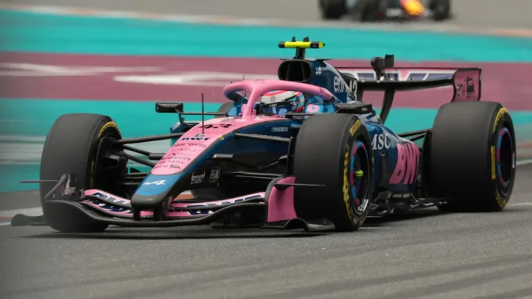 Franco Colapinto en el Gran Premio de Miami 2025 con su Alpine