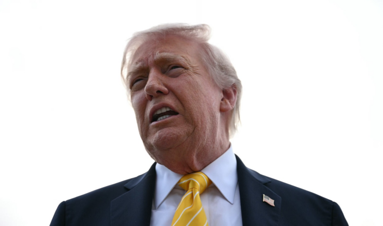 Donald Trump en declaraciones sobre Irán